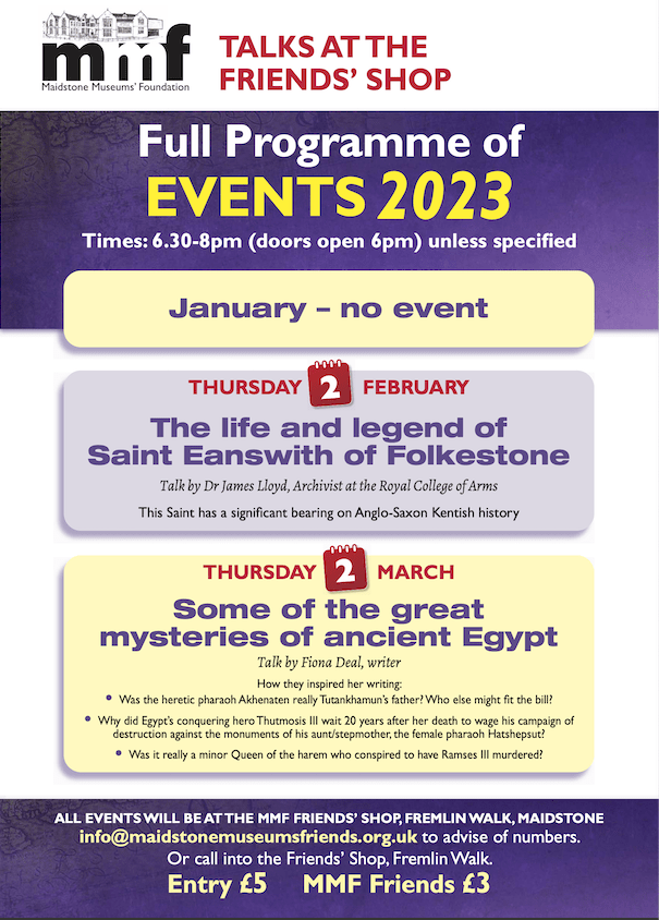 MMF Events 2023 January to March