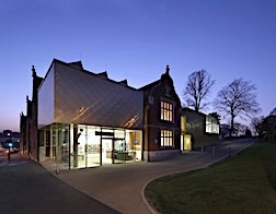 Maidstone Museum East wing at night