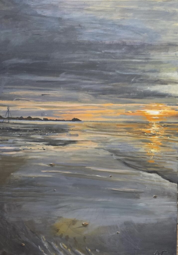 ‘A Walk Along the Beach’ by Alfred Choi