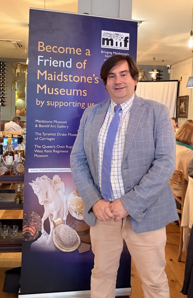 MMF Wine Tasting host Ulric Allsebrook